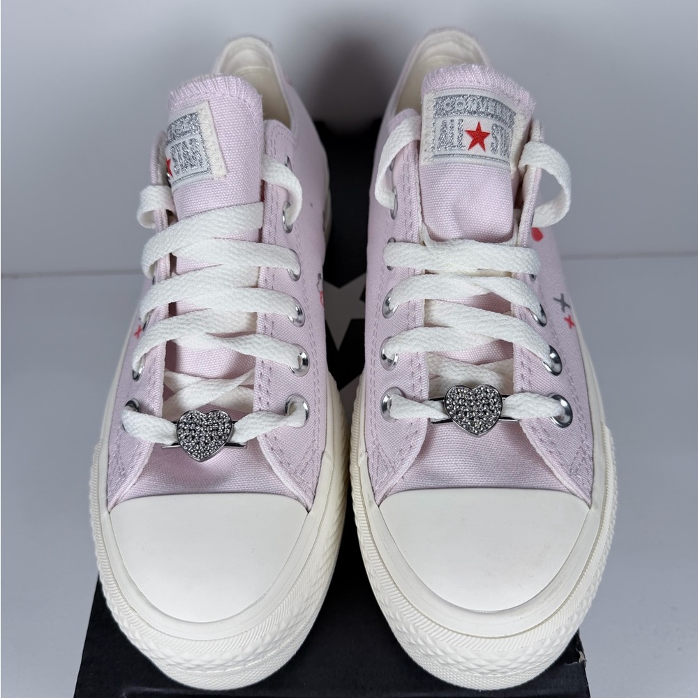 Converse A09115C All Star Lift Platform Women Trainer In Lilac Size 5.5 Valentin - Picture 5 of 9
